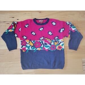 Vintage 90's American Eagle outfitters women's colorful sweater size L